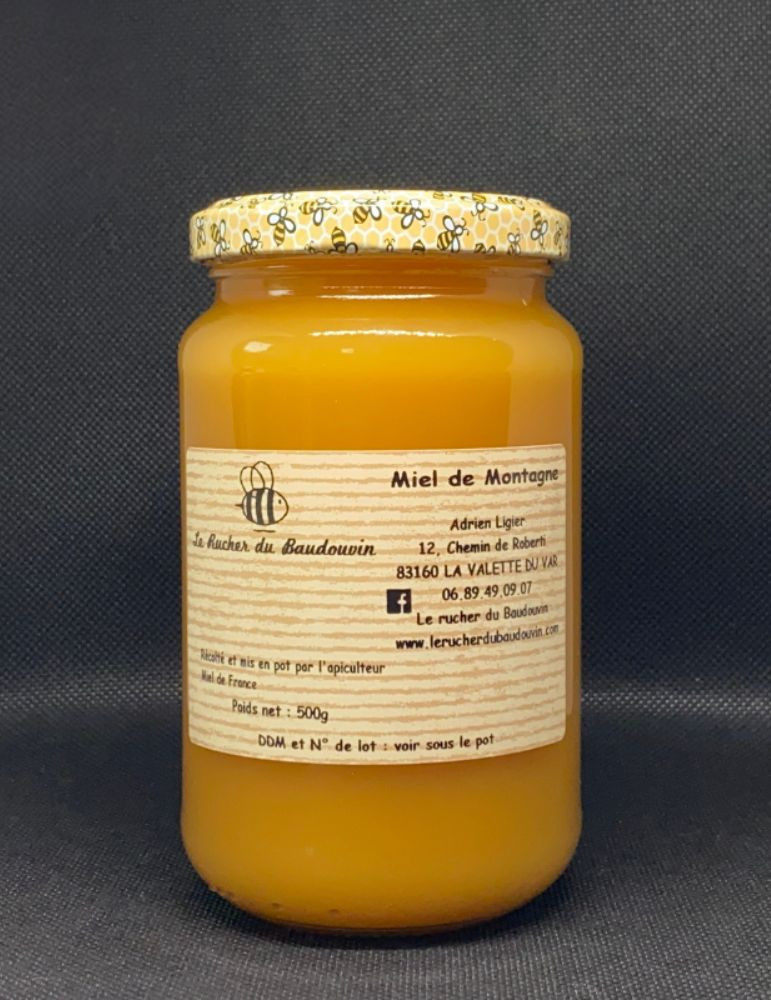 Miel de montagne - Crémeux