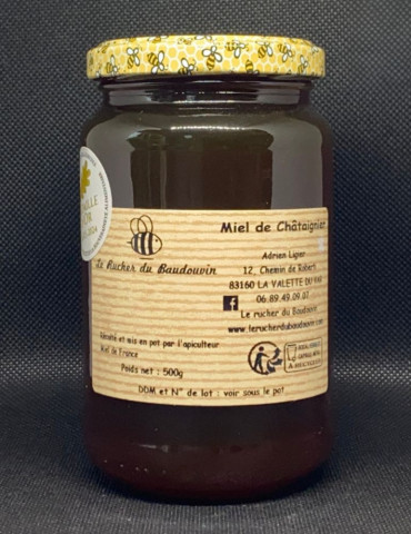 Miel de Châtaignier Liquide | Le Rucher du Baudouvin 2