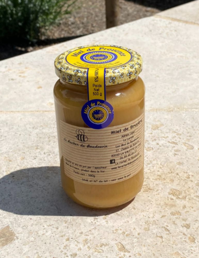 Miel de Bruyère Blanche — Massif des Maures | Baudouvin