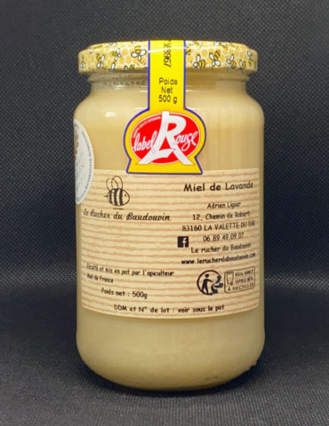 Miel de Lavande Crémeux Label Rouge | Rucher du Baudouvin 2
